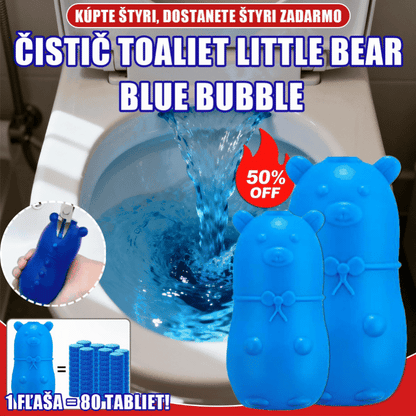 🚽💦【Kúpte 2 a dostanete 1 zadarmo】💥Čistiaci prostriedok na toalety v tvare medvedíka s vlastnosťami odstraňovania škvŕn, proti zápachu a odolný.