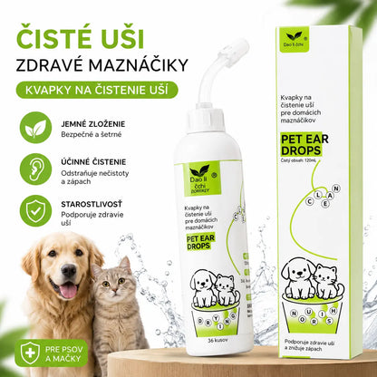 【Kúp 1 a získaj 1 zadarmo】 🐶🐱 Čistič uší pre domáce zvieratá | Zmierňuje svrbenie uší 👂