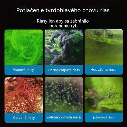 🐠✨Odstraňovač rias a nitrifikačných baktérií špecificky určený pre akvária
