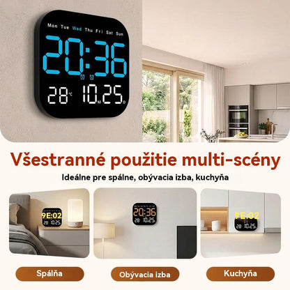 Digitálne hodiny pre domáce aj kancelárske použitie – jemne sa zobuďte a rozlúčte sa s otravnými budíkmi!