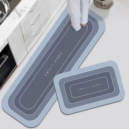🏠💧【1 sada 2 kusů | 40*60+40*120 cm】💥💥Protiskluzová savá podložka do kuchyně/koupelny
