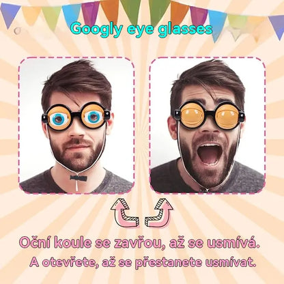 🔥Vianočný špeciál: 50% zľava!! 🏆Časovo obmedzená ponuka💥Zábavné žmurkajúce okuliare🥸
