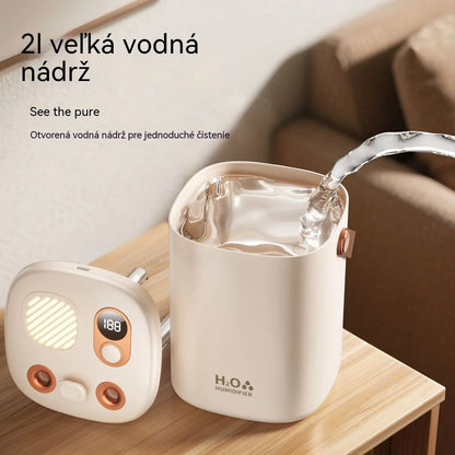 Nový tichý zvlhčovač vzduchu pre domácnosti