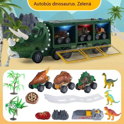 🦖🚛 Dinosaurie nákladné auto, ktoré preváža, vypúšťa a zabáva! 🎵✨