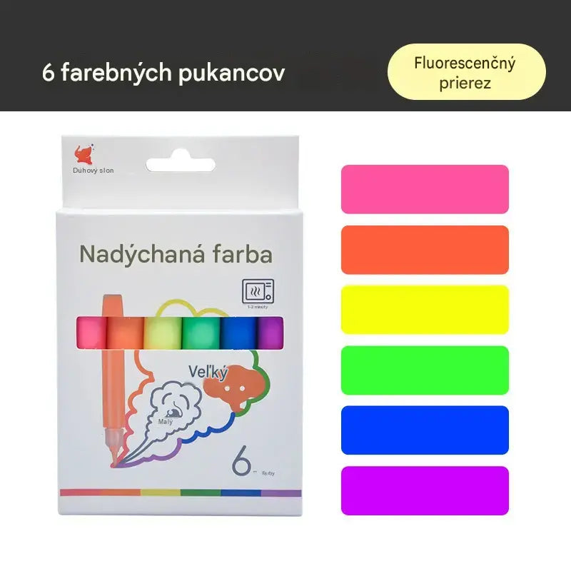 3 škatle za 24 evrov 【Skupaj 18 steklenic】🎨✨DIY gel barva za kokice: 3D razširljivo pero - varno, okolju prijazno in nestrupeno