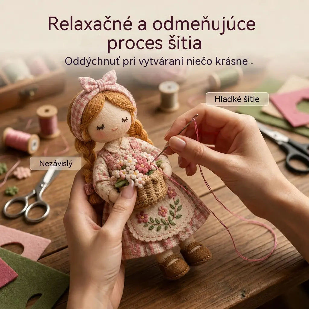 🎁Posledný deň: Využite zľavu 49 %! 🧵 Miniatúrna patchworková sada zo série Miniature World.