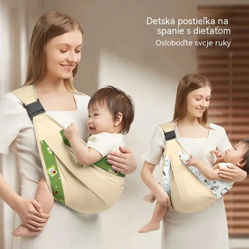 👶 Priedušný nosič 4 v 1: umožňuje nosiť dieťa vpredu alebo na chrbte, tvárou dovnútra alebo von, pohodlný pre bábätká od 0 do 36 mesiacov. 💞✨