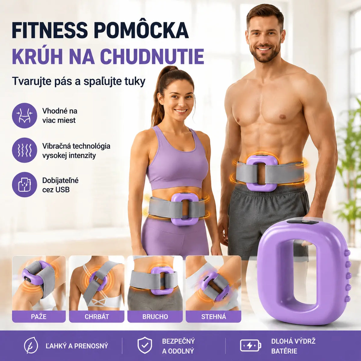⏳Časovo obmedzená zľava 50%⏰Myofasciálny tréningový kruh s časovačom a digitálnym displejom, spaľuje tuky a podporuje trávenie