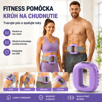 ⏳Časovo obmedzená zľava 50%⏰Myofasciálny tréningový kruh s časovačom a digitálnym displejom, spaľuje tuky a podporuje trávenie