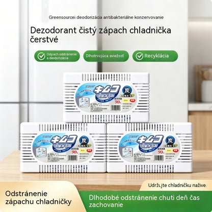 🧊【Kúpte 2, dostanete 3 zadarmo】🎖️🛡️Vysokoúčinná, netoxická a neškodná vložka na odstránenie zápachu z chladničky