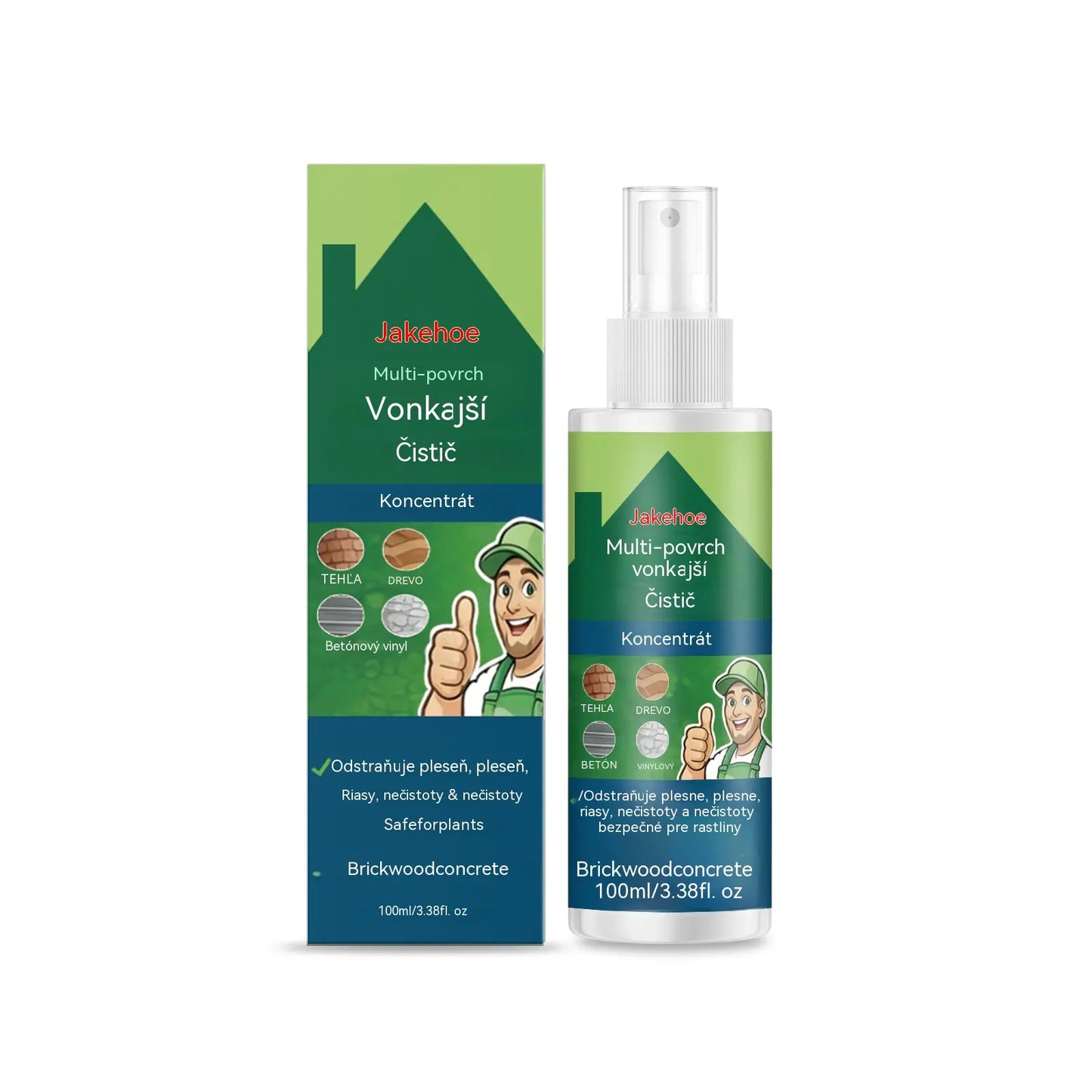【100ml】Viacúčelový koncentrát na čistenie exteriéru