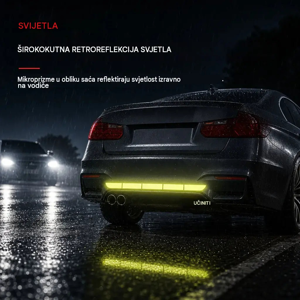 【10 artikala za 21 eura】✨🚗 Odmah privlače pažnju! Reflektirajuće zaštitne trake za branik visokog sjaja.