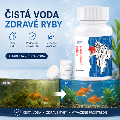🐟【300 tabliet】Kúpte 1 a získajte 1 zadarmo💧 Šumivé tablety na čistenie akváriovej a jazierkovej vody, okysličovacie tablety do akvária 🔥