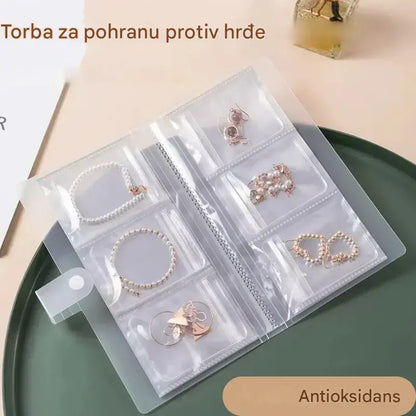 🌟Vrećica za nakit otporna na prašinu, prozirna PVC prijenosna vrećica za nakit