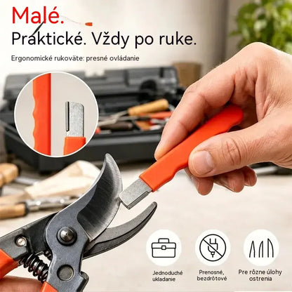 🏆Kúpte 2, dostanete 2 zadarmo! 4 kusy za 20 eur🔪 Prenosný brúsny strojček na nože a nožnice – Obnoví ostrosť len za pár sekúnd ✨
