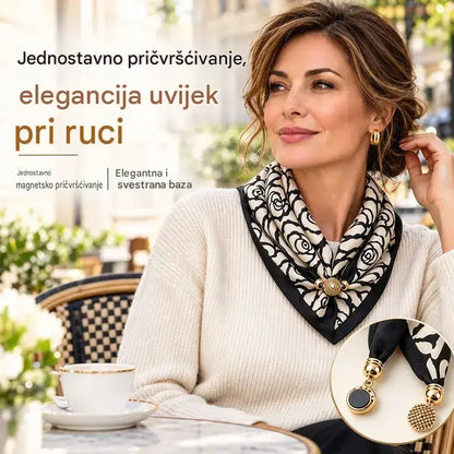 Set od 4 dijela – 27 € ✨ Šal s magnetskim kopčanjem