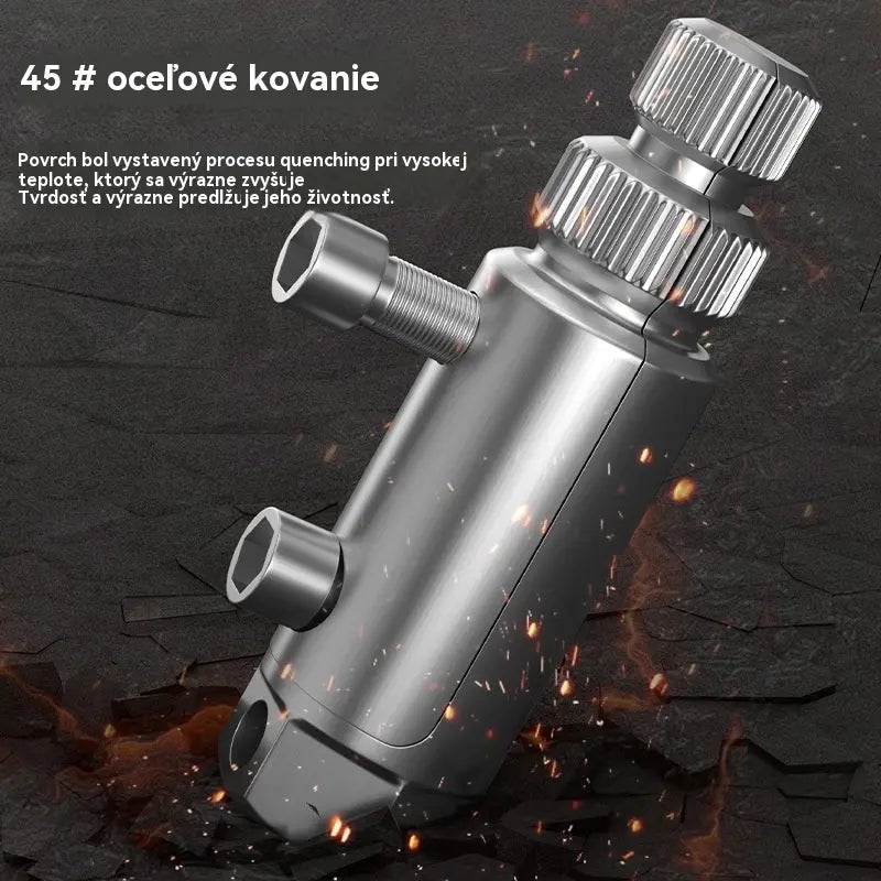 💦🛠️Odstraňovač pretrhnutých závitov pre rohový ventilový kohútik, univerzálny kohútik