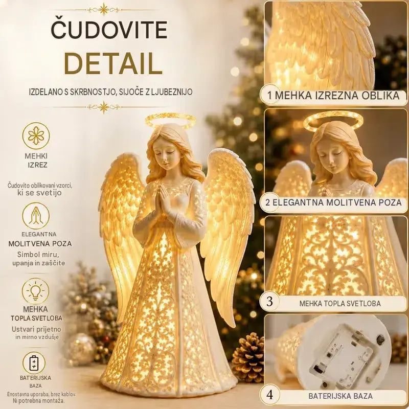 👼✨Okrasek v obliki angelske svetilke