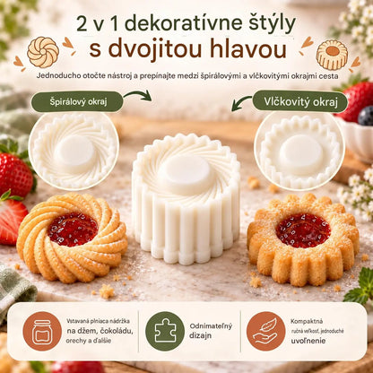 💥🔥4 kusy 20 eur ✨😍Odnímateľná forma na pečenie s dvoma vrchmi