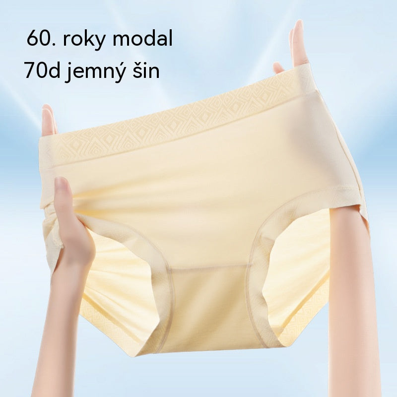 【4 položky】🩲Dámske antibakteriálne slipy z modalu 10A
