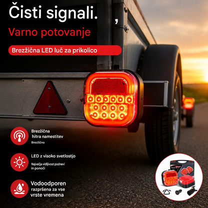🚦【Univerzalna 12V/24V】🚦 LED luč za prikolico