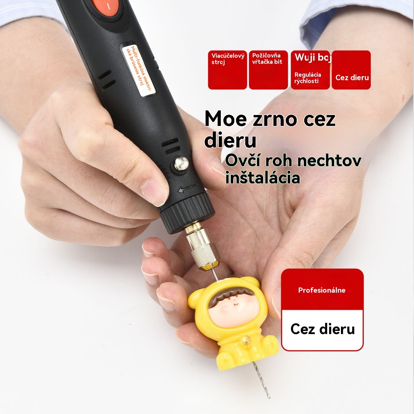 🎁🌈Mini ručná vŕtačka, nástroj na výrobu šperkov DIY