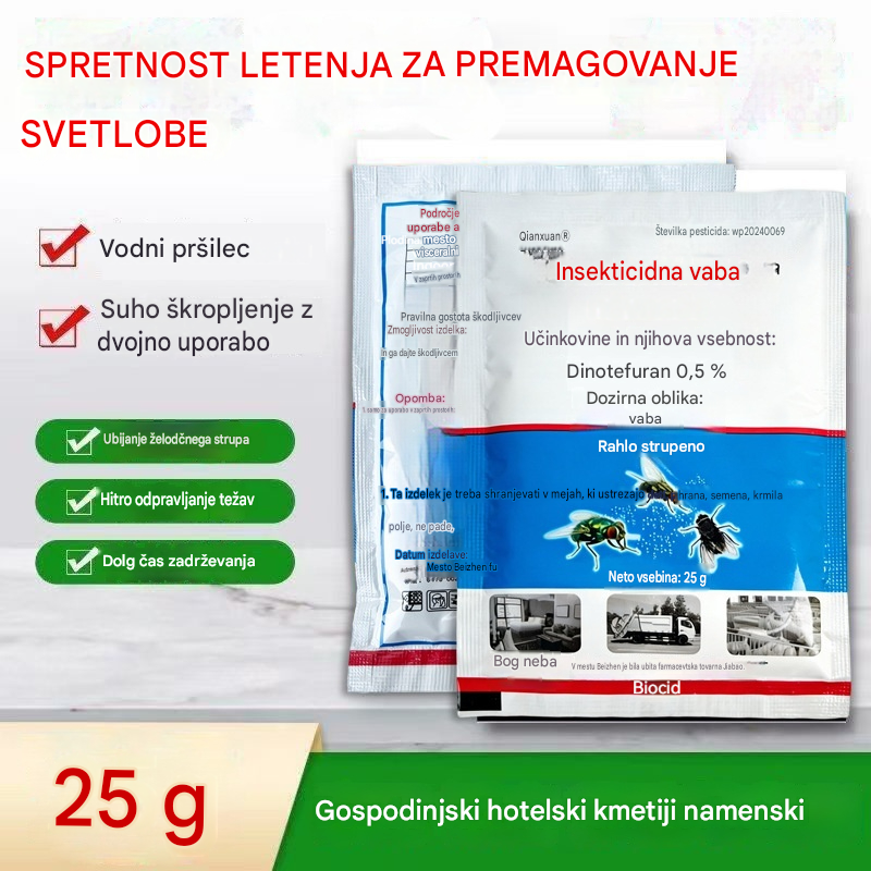 【10 pakiranj】🦟 Posebej zasnovano za zatiranje komarjev in muh na kmetijah, eno pakiranje ubije bolhe/kobilice/ščurke/muhe/komarje!
