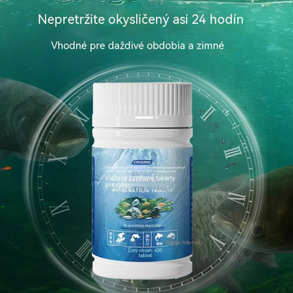 🐟【150 kapsúl】💧 Šumivé tablety na čistenie a okysličenie akvárií 🔥