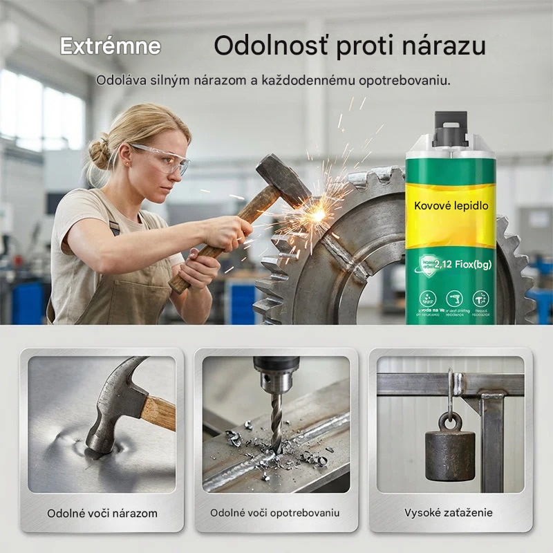🛠️【3-dielna sada】🔥 Časovo obmedzená zľava 50 %! 🛠️ Vysokopevnostný gél na opravu kovov AB