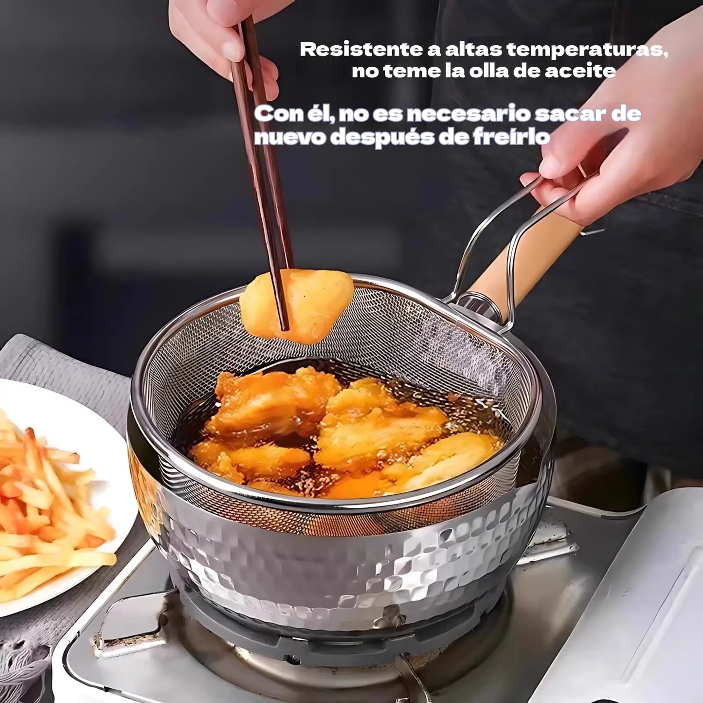 🔥🥳50 % ZĽAVA🥗🍲Filtračný košík z nerezovej ocele