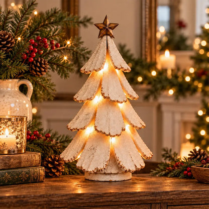🎄✨Svietiaca vianočná dekorácia – stolová figúrka strážcu