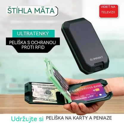 🔥Inteligentná peňaženka s RFID ochranou proti krádeži: Štýlový, ľahký a bezpečný dizajn pre vaše karty a hotovosť