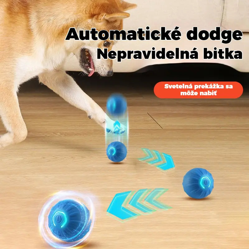 🐶🎁【Kúpte 1 a dostanete 1 zadarmo】Intelektuálna interaktívna skákacia loptička pre domáce zvieratá