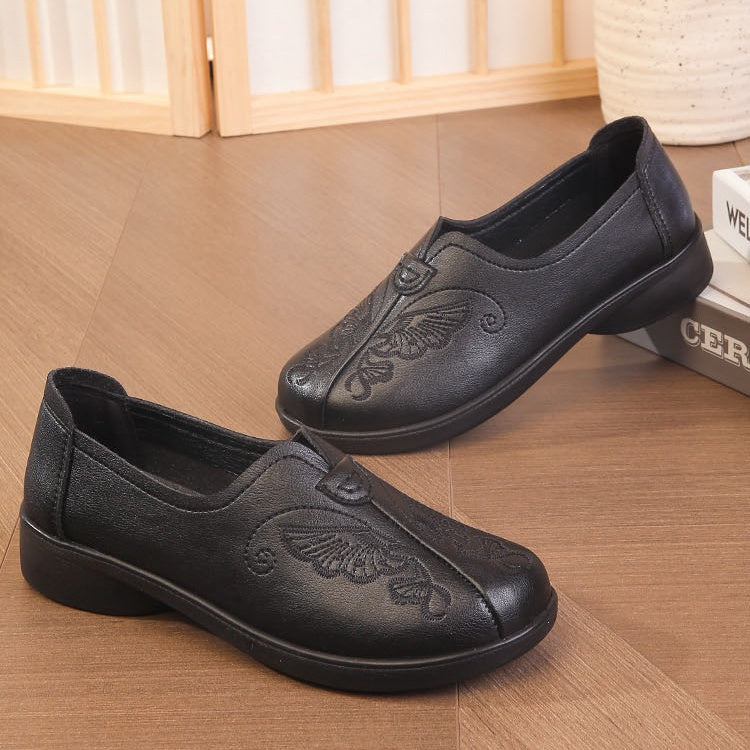 👟【35-42】💟Dámske ležérne kožené topánky s mäkkou podrážkou