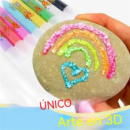 🎁【Kúp 1 a získaj 1 zadarmo】3D tlačiarenské pero pre deti: Kreslenie bublín z popcornu (DIY)