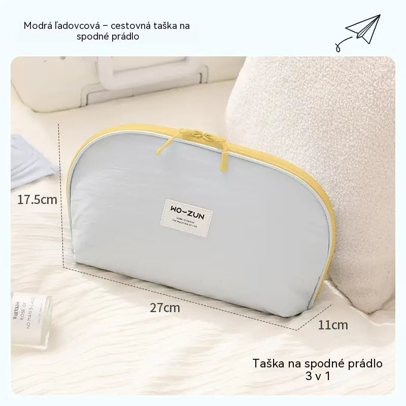 🧳💕【Kúpte 1 a dostanete 1 zadarmo】Prenosné puzdro na usporiadanie spodnej bielizne na cestovanie – Oddelené priehradky na podprsenky, nohavičky a ponožky
