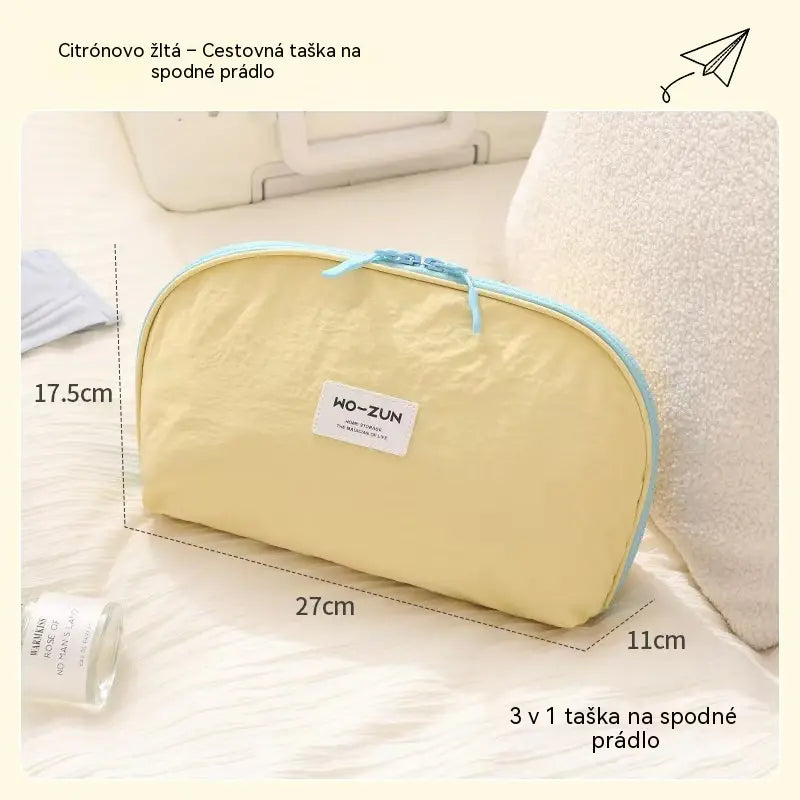 🧳💕【Kúpte 1 a dostanete 1 zadarmo】Prenosné puzdro na usporiadanie spodnej bielizne na cestovanie – Oddelené priehradky na podprsenky, nohavičky a ponožky