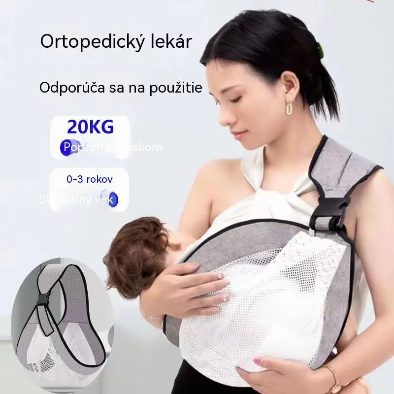 👶 Ľahký ergonomický nosič pre bábätká | Ideálny na prechádzky a cestovanie ✈️