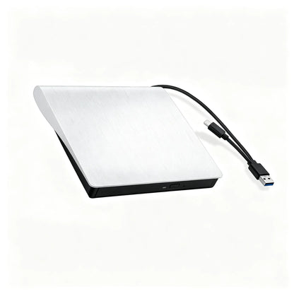 📢📢 Zľava 50 %! 💿💻 Externá CD/DVD mechanika: Plug & Play, prenosná a kompatibilná so systémom Mac/Windows