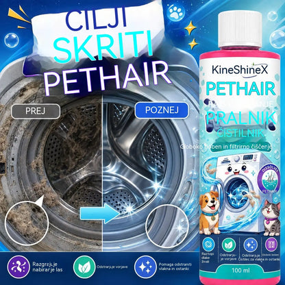 2 steklenički za 23 evrov🐱🐶Detergent za temeljito čiščenje živalske dlake iz pralnih strojev
