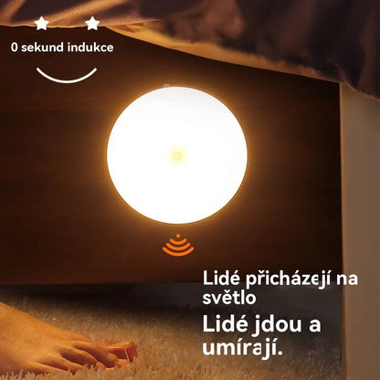 🏡💡【Kupte 2 a dostanete 2 zdarma】Inteligentní LED lampa s indukcí lidského těla, pohodlné a praktické nabíjení