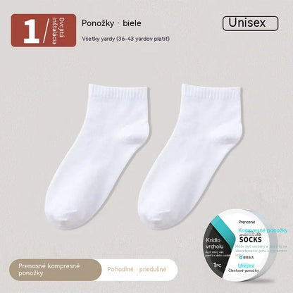 🧦【10 párov】🎖️🎉Jednorazové bavlnené cestovné ponožky, odolné proti zápachu a opotrebeniu