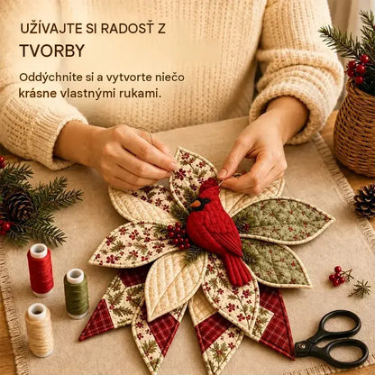 🎇🎄Sada na šitie prešívaných vianočných závesov na dvere (7 dizajnov)
