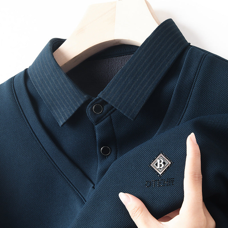 🔥【45% OFF】👔Predaj na konci roka🔥【M-4XL】Mužský prémiový kašmírový dvojdielny teplý top všetko v jednom