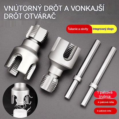 ⚙️🔩 Nástavec pre Závitovanie Vodovodných Rúr – Vnútorné a Vonkajšie PVC Závity za Niekoľko Minút