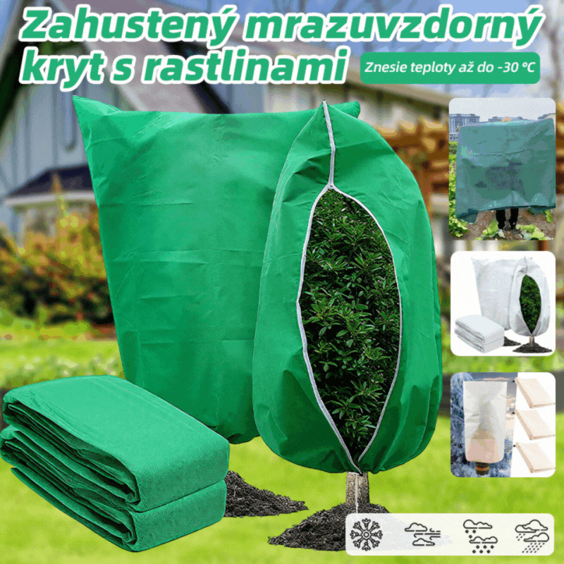 🔥🔥【Kúpte 1 a získajte 1 zadarmo】【Balenie 2 kusov】Nemrznúce krytky vystužené rastlinami, odolávajú teplotám až do -30 °C