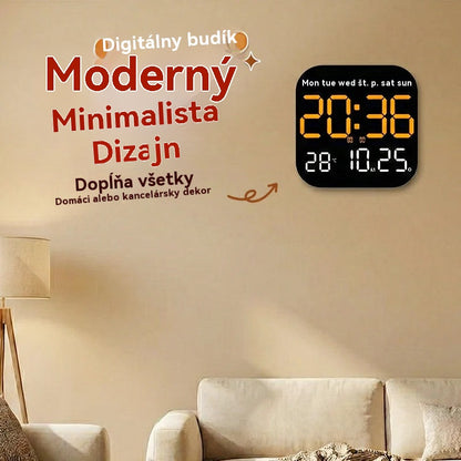 Digitálne hodiny pre domáce aj kancelárske použitie – jemne sa zobuďte a rozlúčte sa s otravnými budíkmi!