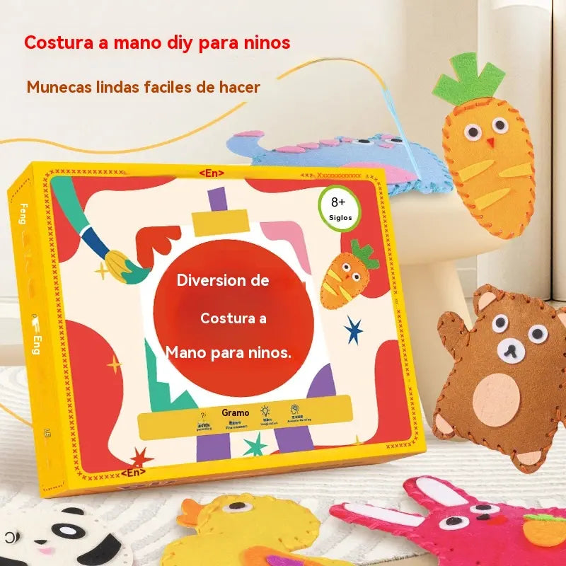 🧵Sada na šitie pre domácich majstrov, ručne vyrobená, vhodná pre deti
