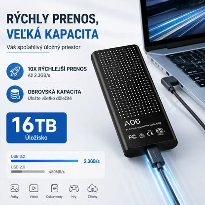 👍Prenosné vysokorýchlostné veľkokapacitné SSD disky
