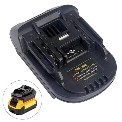 ⚡Adapter za litijeve baterije za alate od 18 V baterija